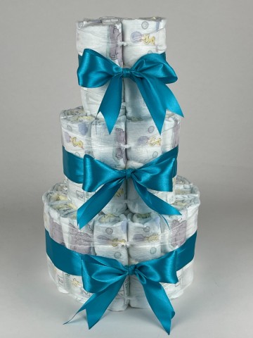 Luiertaart basic 40 petrol   2