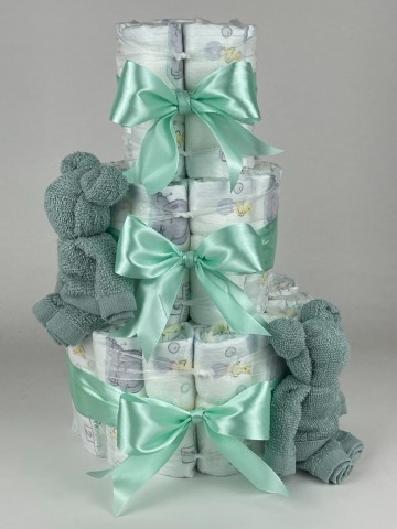 Luiertaart beren stone groen   groen   2