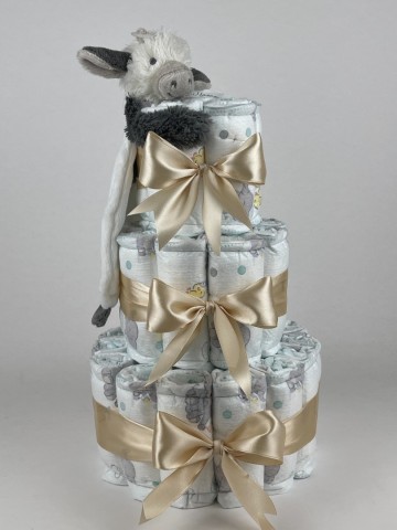 Luiertaart happy horse tuttle koe casper beige   2