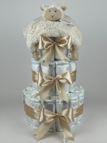 Luiertaart happy horse tuttle lammy beige   beige   2