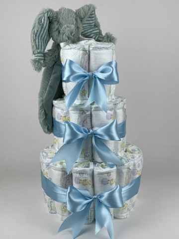 Luiertaart happy horse tuttle olifant eddy blauw   2