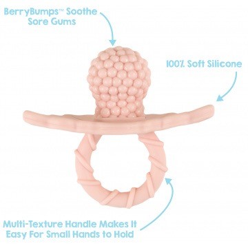 Razbuddy speenknuffel eenhoon  razberry bijtspeen roze 02 0