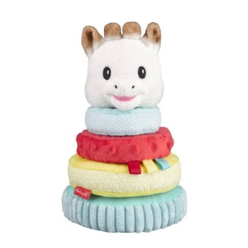 Sophie de giraf zachte speel piramide 01